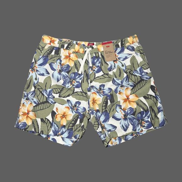 Levi's® Xx Chino Easy 6" Men's Shorts Tropical Print Size XL NWT - Picture 1 of 7